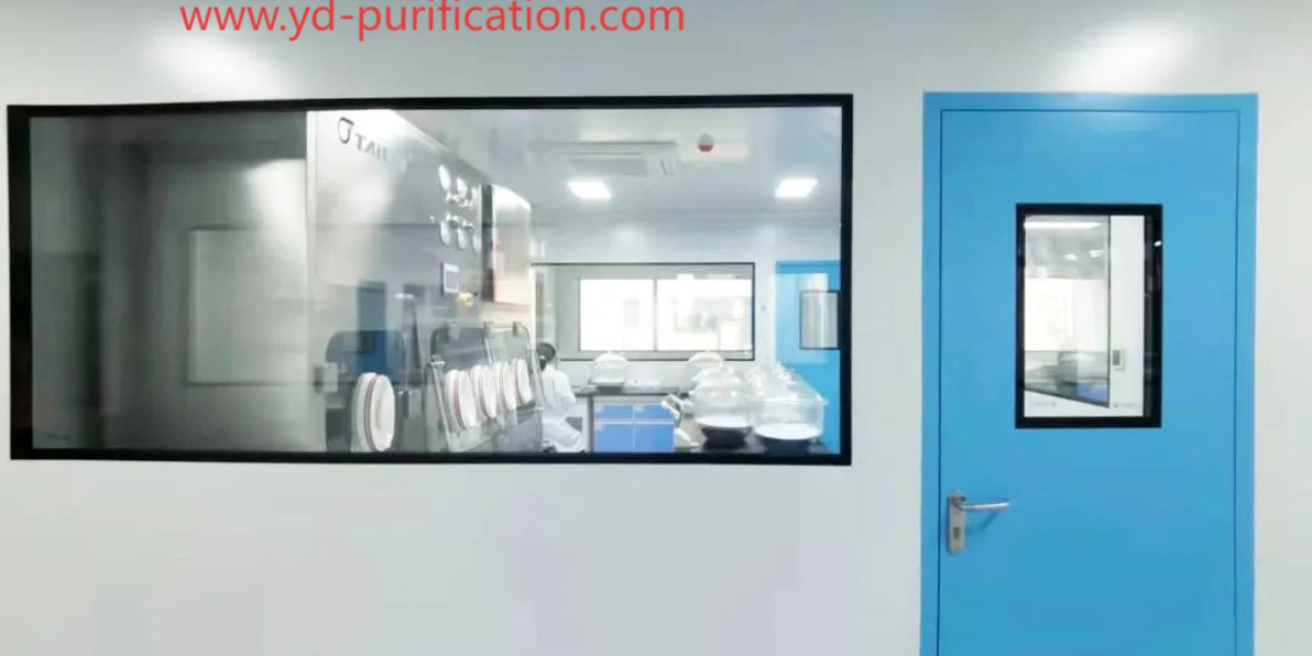 Yuanda Clean Room Doors And Windows Integrating Observation and Safety